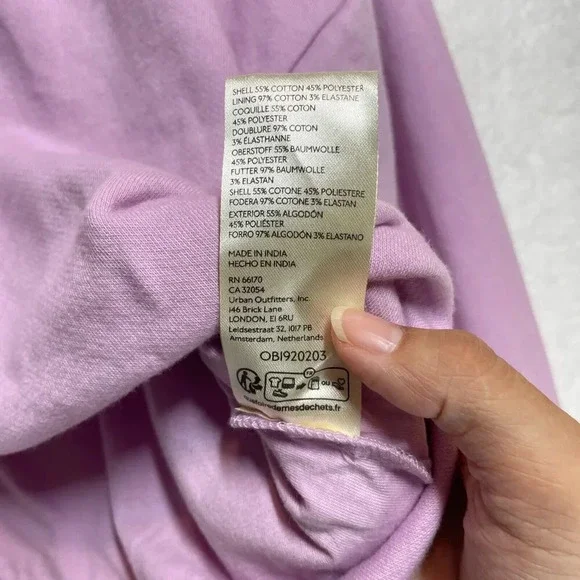 Anthropologie Cropped Sweater Pilcro Funnel Neck Bubble Hem Pullover NWT XS - Picture 4 of 12